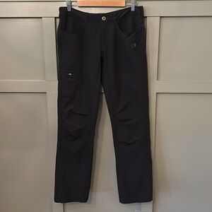 The North Face Pants Hiking Climbing Outdoor Black Womens Size 8